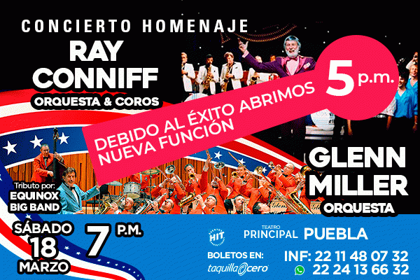 Concierto Homenaje a Ray Conniff y Glenn Miller